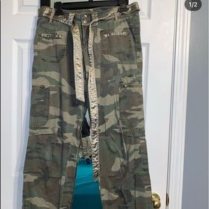 Camo cargo pants